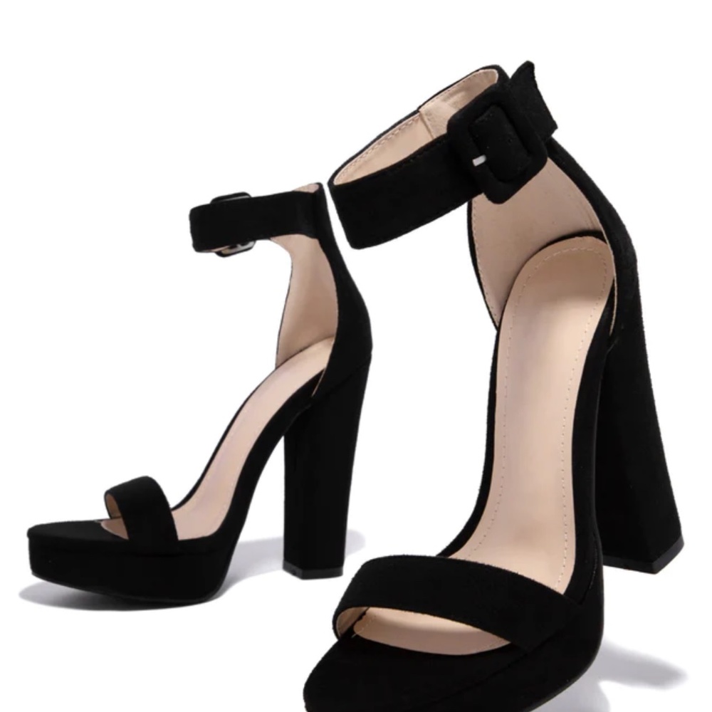 Block Platform High Heels - image 6